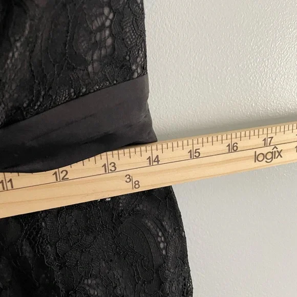 Anthropologie Moullinette Soeurs Black Lace Cocktail Dress - Picture 10 of 10